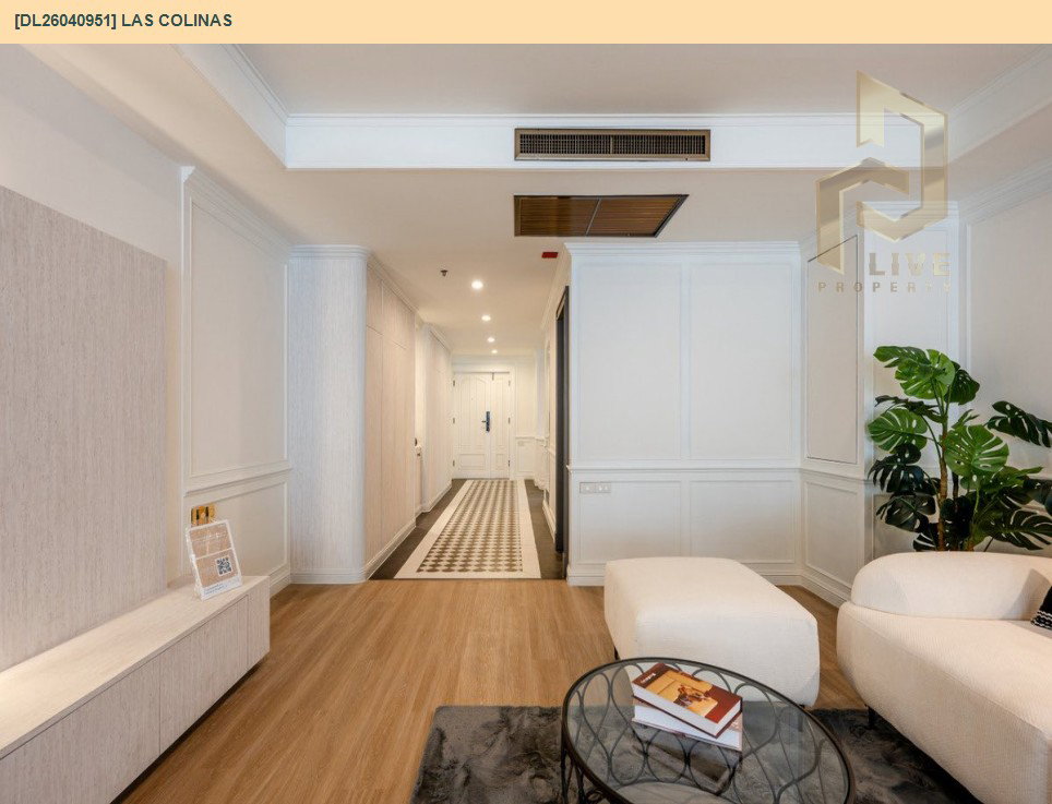 รูป DL26040951 ขายคอนโด ลาส โคลินาส (Las Colinas) ใกล้ BTS อโศก พร้อมเข้าอยู่ โทรด่วน 0653619502 LineID @897iyzll - รูปที่ 2/6