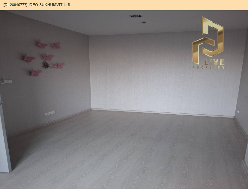 รูป DL26010777 ขายคอนโด ไอดีโอ สุขุมวิท 115 (IDEO Sukhumvit 115 ) ใกล้ BTS ปู่เจ้า พร้อมเข้าอยู่ โทรด่วน 0614453194 LineID @162cjixi - รูปที่ 3/6