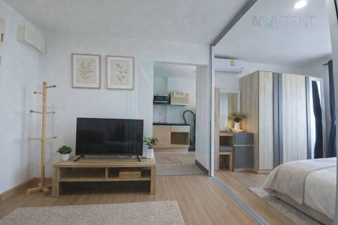 🚩 For sell condo THE NICHE ID SERITHAI Building B, Floor 4,1 bed room, Room size 28 sqm