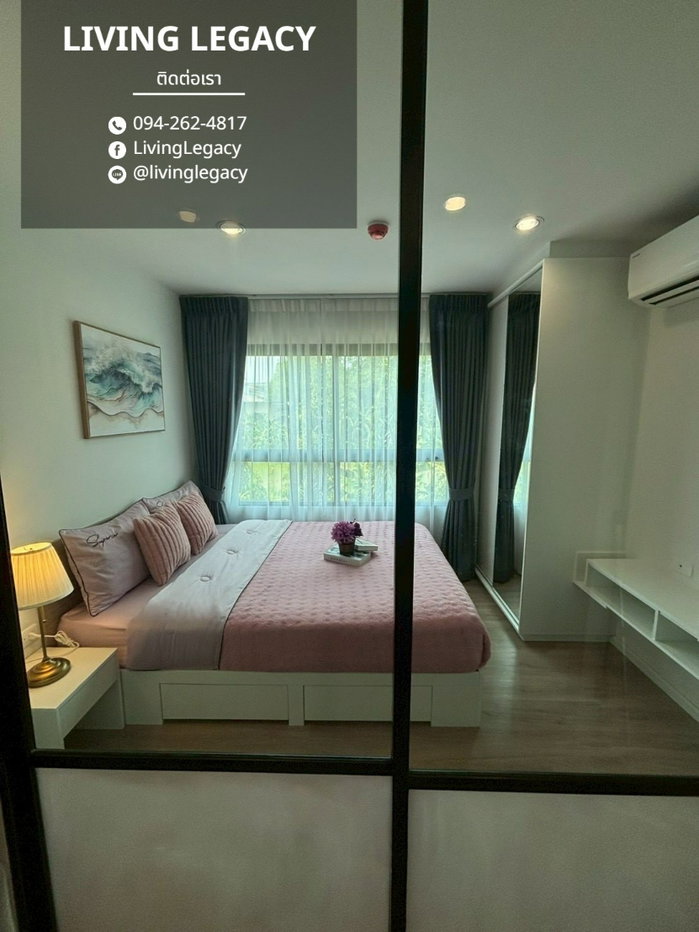 รูป TDXEEO ให้เช่าคอนโด ICondo Active Phatthanakan 24.37 ตร.ม. ชั้น 2 ตึก A line id : @livinglegacy - รูปที่ 3/10