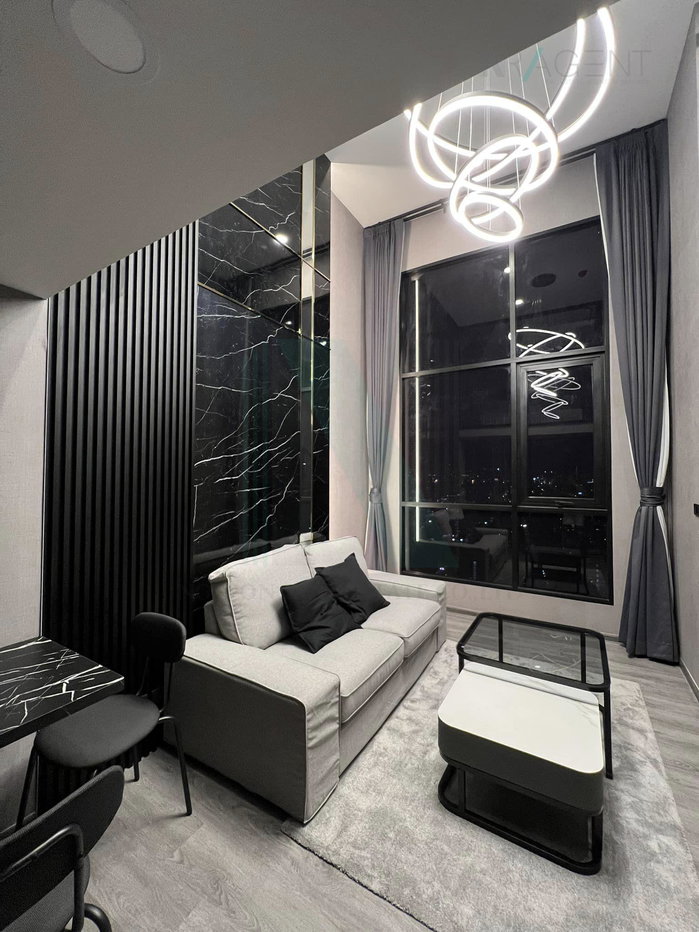 รูป ให้เช่าคอนโด ดิ ออริจิ้น ลาดพร้าว-บางกะปิ อาคาร 1 ชั้น 21 Duplex ขนาด 25 ตรม ใกล้ รถไฟฟ้าสายสีเหลือง สถานีบางกะปิ - รูปที่ 2/8