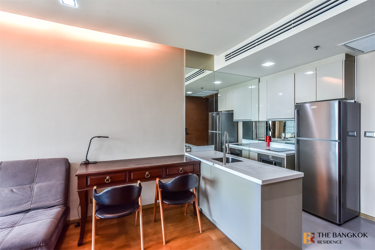 picture Easy Travel, Fully Utilized Space The Address Sathorn 12 near BTS Saint Louis - 6/10