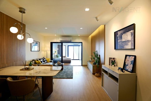 🎉 For Sell Condo THE TRIO GARDEN Building 1, Floor 15,1 bed room, Room size 54 sqm