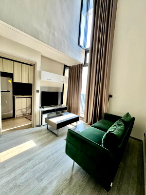 คอนโดให้เช่า : CD301/ปล่อยเช่า The Line Sukhumvit 101 | ห้องสวยสไตล์ Duplex ชั้นสูง (ชั้น 36) วิวหลักล้าน พร้อมเข้าอยู่