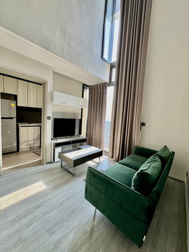 CD301/ปล่อยเช่า The Line Sukhumvit 101 | ห้องสวยสไตล์ Duplex ชั้นสูง (ชั้น 36) วิวหลักล้าน พร้อมเข้าอยู่