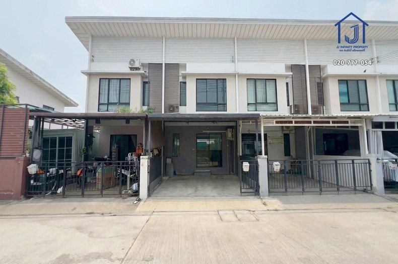 รูป ขายทาวน์โฮม 2 ชั้น หมู่บ้านโมดิ วิลล่า ลาดกระบัง-สุวรรณภูมิ ถนนหลวงแพ่ง ใกล้มอเตอร์เวย์ & สนามบินสุวรรณภูมิ - รูปที่ 1/14