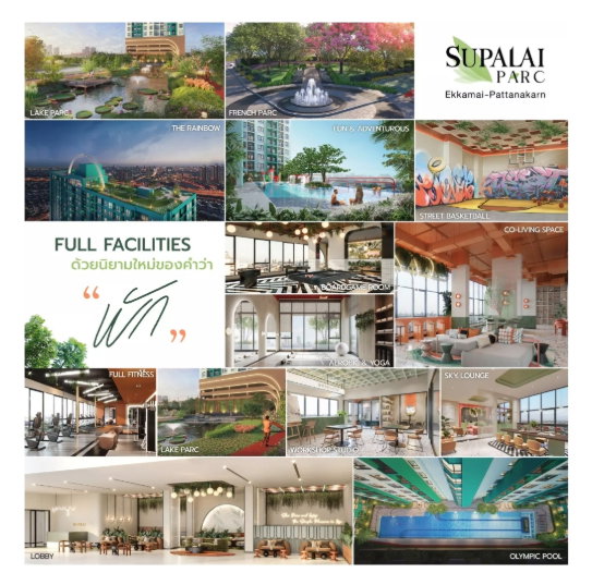 รูป ขายดาวน์ราคาทุน🔥Supalai Parc เอกมัย-พัฒนาการ - รูปที่ 9/9