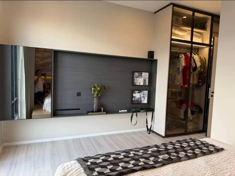 รูป ขาย เดอะรูมพญาไท (ห้องมุม)  ห้องสวยพร้อมเฟอร์นิเจอร์ ตกแต่งครบพร้อมอยู่  ใกล้BTS สถานีพญาไท-SW003631 - รูปที่ 14/19