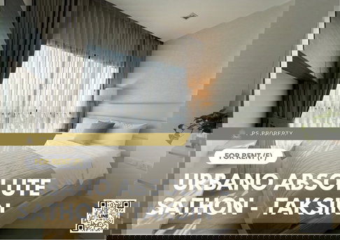 ให้เช่า 📍 Urbano Absolute Sathon - Taksin 📍 เฟอร์นิเจอร์ และ เครื่องใช้ไฟฟ้าครบ ใกล้ BTS กรุงธนบุรี