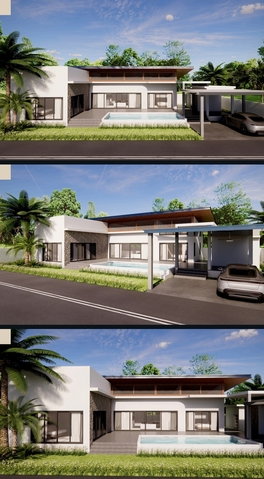 รูป ขายวิลล่าพูลวิลล่า เกาะสมุย – เริ่มก่อสร้างแล้ว! เข้าเยี่ยมชมหน้างานจริงได้ โครงการ Modern Tropical Pool Villa - รูปที่ 11/18