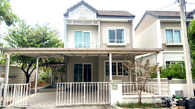 ทาวน์โฮม นนทบุรี : ขายด่วน ทาวน์โฮม หลังริม  มบ. เดอะ วิลเลจ ชัยพฤกษ์-วงแหวน เฟส 2 / 50 ว 3 นอน 2 น้ำ แอร์ 5 ตัว 3.5 ลบ.