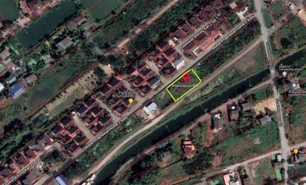 รูป ขายที่ดินเปล่า รูปแปลงสี่เหลี่ยมผืนผ้าสวย 20X40เมตร 200 ตรว.(หายาก) ซ.สุวินทวงศ์ 28 แยก 26 ถมแล้ว มีนบุรี กรุงเทพฯ - รูปที่ 1/5