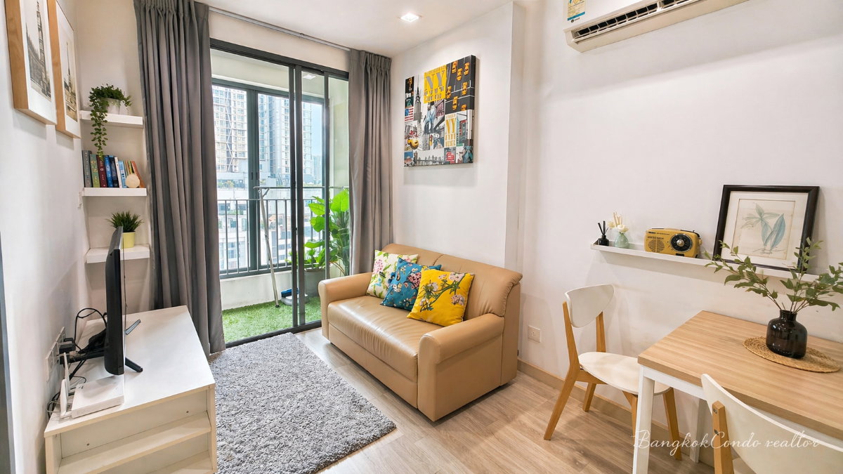 รูป 🍀🍀🍀 Fully furnished💝 ให้เช่า📌 ไอดีโอ โมบิ สุขุมวิท81 (Line:@rent2022)BTS อ่อนนุช ✨พร้อมเข้าอยู่🌼A00725 - รูปที่ 6/13