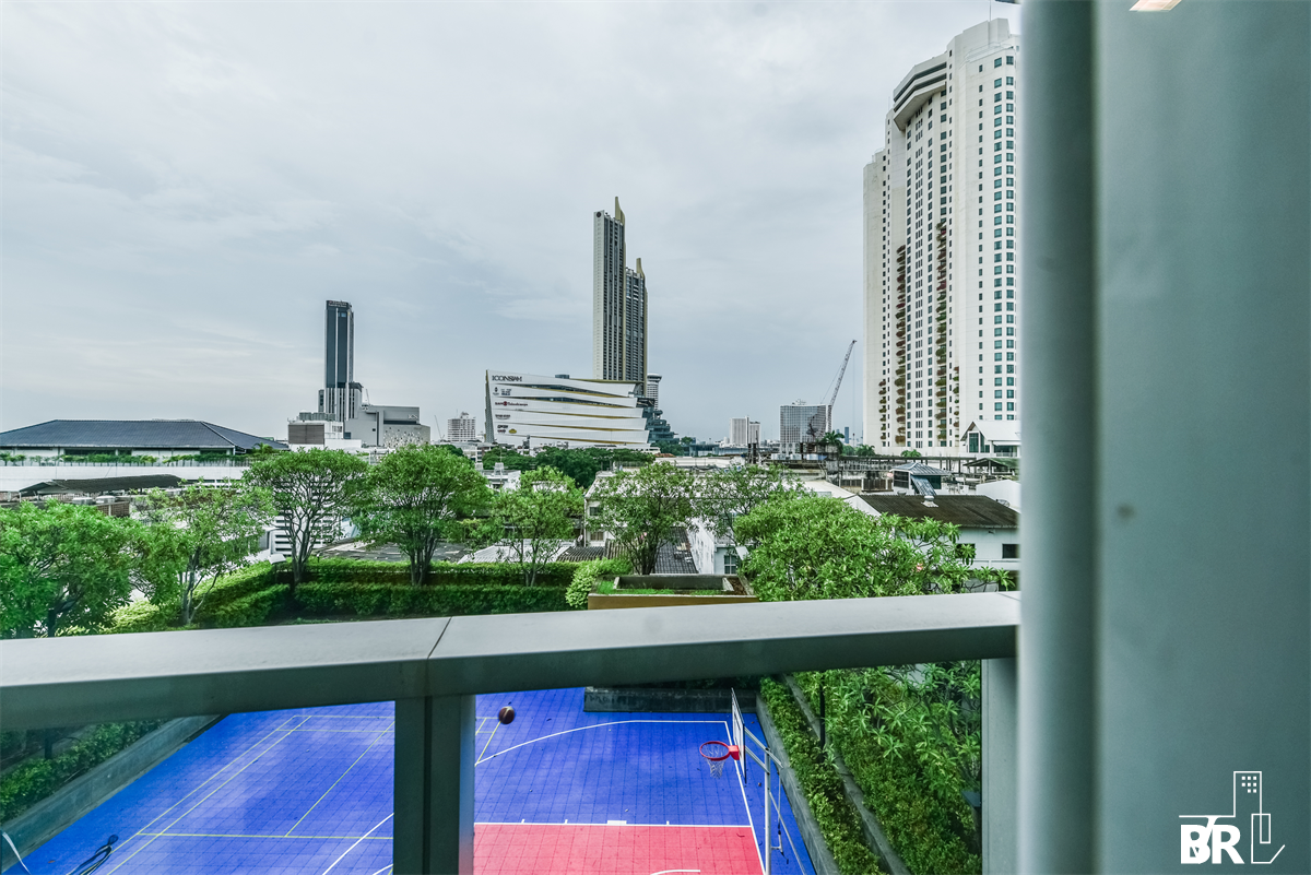 รูป เดอะ ริเวอร์ ยูนิตส่วนตัว ส่วนกลางจัดเต็ม ใกล้ BTS สถานีสะพานตากสิน - รูปที่ 8/9