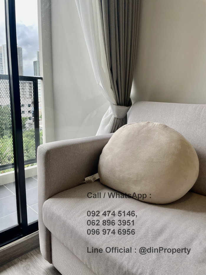 รูป ให้เช่า FLEXI Sathorn-Charoennakorn 1 ห้องนอน BTS สะพานตากสิน ICONSIAM เสนาเฟสท์ - รูปที่ 3/4