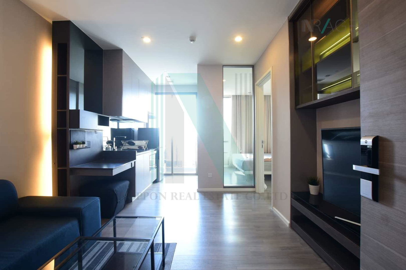 รูป 🎉 ขายคอนโด เดอะ รูม สุขุมวิท 69 อาคาร 1 ชั้น 15 1 ห้องนอน ขนาด 35 ตรม ใกล้ BTS พระโขนง - รูปที่ 4/8