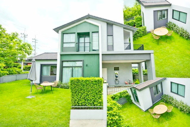 รูป ชัยพฤกษ์-วงแหวน บ้านเดี่ยว 2 ชั้น 4 นอน 3 น้ำ ใกล้ MRT คลองบางไผ่ 365 HUB ไทรน้อย 57 ตร.ว. 230 ตร.ม. บ้านหลังมุม รร.สารสาสน์วิเทศไทรน้อย - รูปที่ 1/8