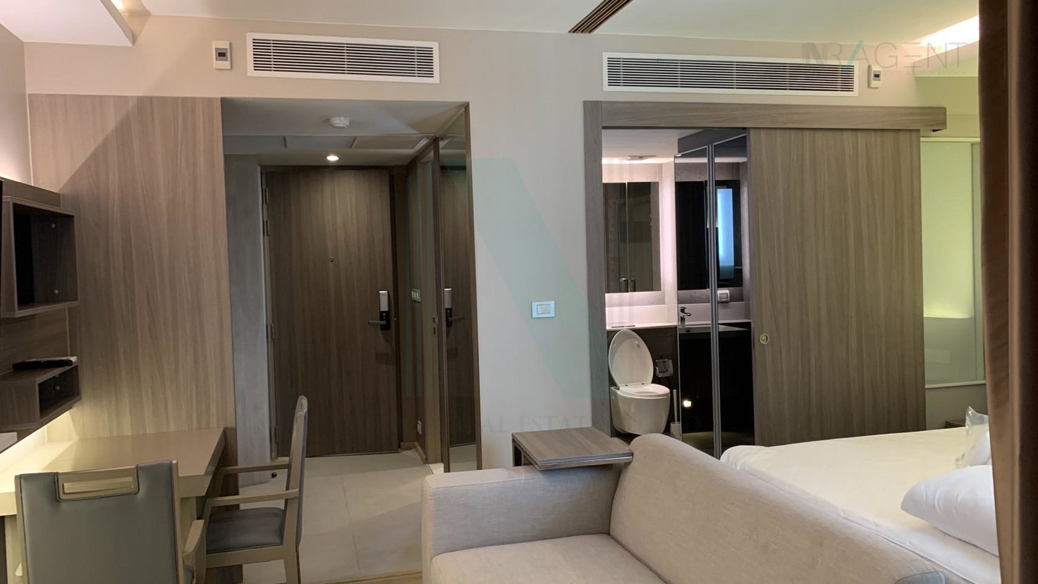 รูป 🎉 ให้เช่าคอนโด เออร์บิเทีย ทองหล่อ อาคาร 1 ชั้น 6 1 ห้องนอน ขนาด 35 ตรม ใกล้ Major เอกมัย - รูปที่ 3/8