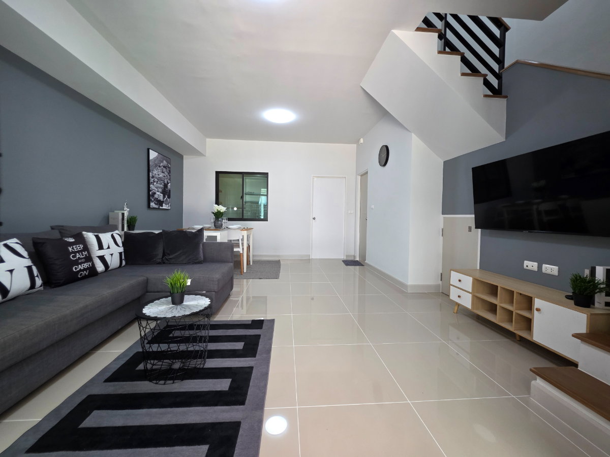 รูป ขาย บ้านพลีโน่ อ่อนนุช-บางนา ซ.กิ่งแก้ว 37  เพื่อนบ้านน่ารัก สไตย์ พรีเมี่ยม-ทาว์นโฮม  - รูปที่ 4/27