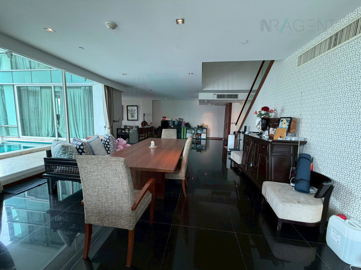 รูป 🔺 ให้เช่าคอนโด เลอรัฟฟิเน่ ชมพูนุช สุขุมวิท 31 อาคาร 1 ชั้น 25 Duplex 3 ห้องนอน ขนาด 347 ตรม ใกล้ BTS พร้อมพงษ์ - รูปที่ 6/8