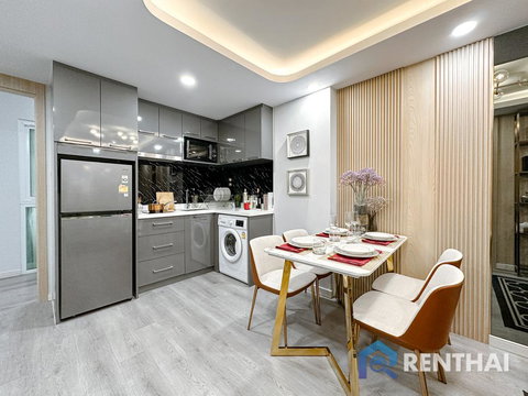 ราคาแรกเหมาะสำหรับการลงทุน คอนโดแห่งใหม่สไตล์รีสอร์ทใกล้หาดจอมเทียน 1 ห้องนอนตกแต่งครบพร้อมอยู่