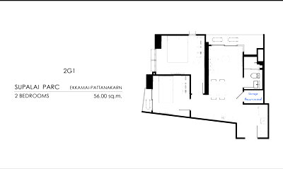 คอนโด ถนนพัฒนาการ : ขายดาวน์ราคาทุน🔥Supalai Parc เอกมัย-พัฒนาการ