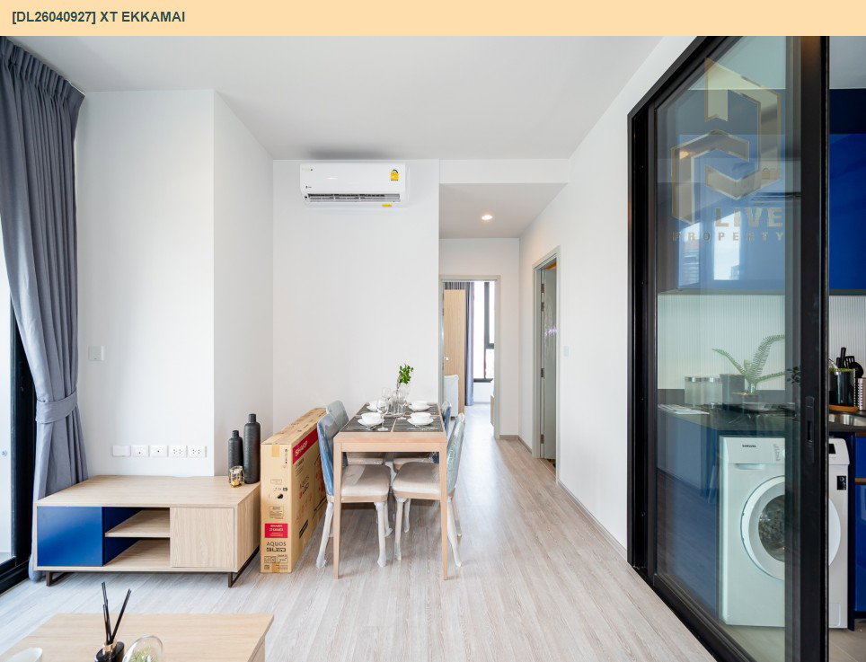รูป DL26040927 ให้เช่าคอนโด เอ็กซ์ที เอกมัย (XT EKKAMAI) ใกล้ BTS เอกมัย พร้อมเข้าอยู่ โทรด่วน 0800343450 LineID @655ebbvc - รูปที่ 5/7