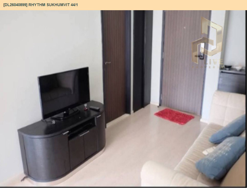 รูป DL26040899 ให้เช่าคอนโด ริทึ่ม สุขุมวิท 44/1 (Rhythm Sukhumvit 44/1) ใกล้ BTS พระโขนง พร้อมเข้าอยู่ โทรด่วน 0614453194 LineID @162cjixi - รูปที่ 2/7