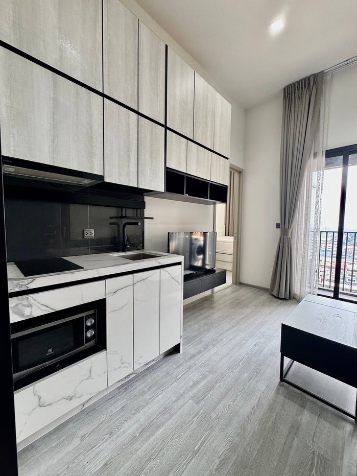 รูป CD293/ปล่อยเช่า The Line Sukhumvit 101 ห้องสวย ชั้น 10 เพดานสูง พร้อมเข้าอยู่ทันที ใกล้รถไฟฟ้า - รูปที่ 3/4