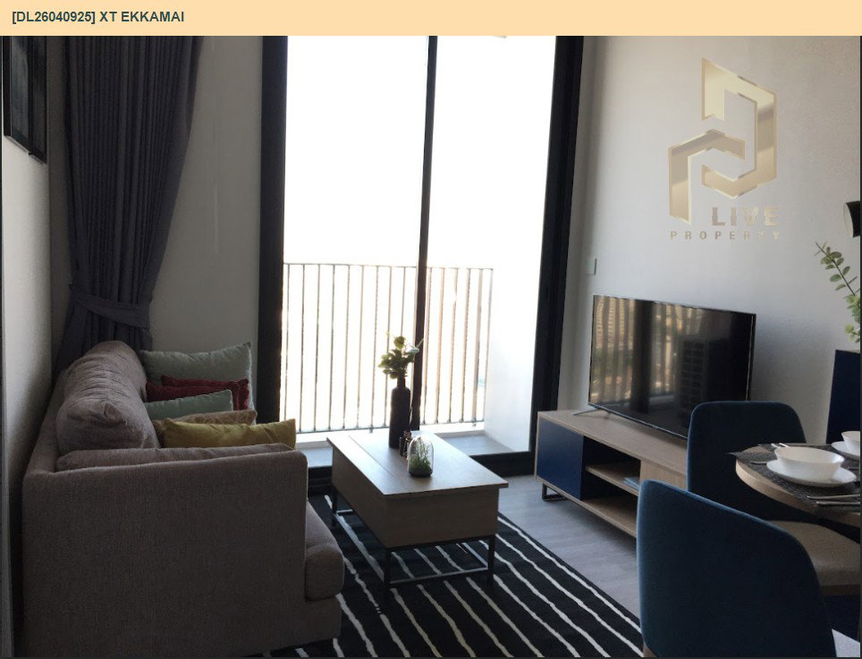 รูป DL26040925 ให้เช่าคอนโด เอ็กซ์ที เอกมัย (XT EKKAMAI) ใกล้ BTS เอกมัย พร้อมเข้าอยู่ โทรด่วน 0653619502 LineID @897iyzll - รูปที่ 3/6