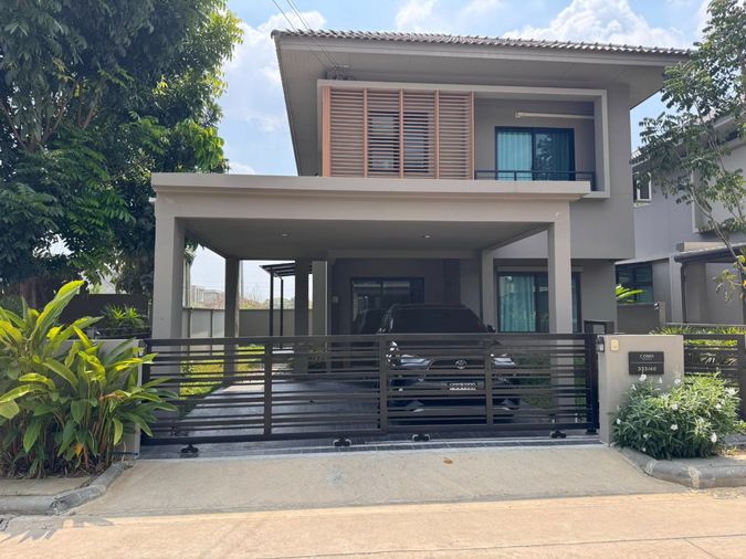 [เช่า] บ้านเดี่ยว โครงการ Como Botanica 2 ใกล้ Mega Bangna และโรงเรียนนานาชาติหลายแห่ง