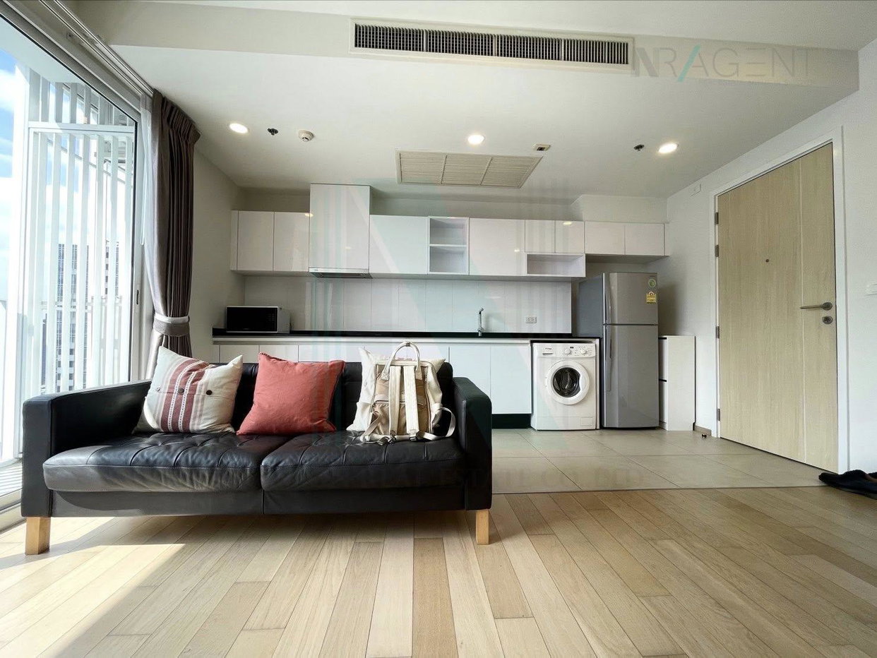 รูป 🚩 ขายคอนโด เอช คิว ทองหล่อ อาคาร 1 ชั้น 28 1 ห้องนอน ขนาด 43 ตรม ใกล้ มาร์เก็ตเพลส - รูปที่ 5/8