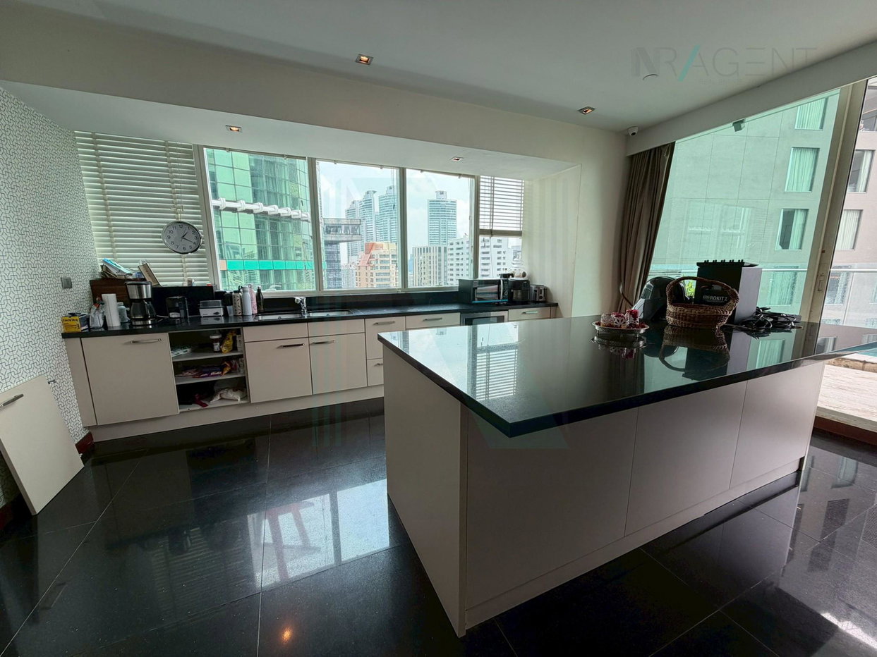 รูป 🎉 ให้เช่าคอนโด เลอรัฟฟิเน่ ชมพูนุช สุขุมวิท 31 อาคาร 1 ชั้น 25 Duplex 3 ห้องนอน ขนาด 347 ตรม ใกล้ BTS พร้อมพงษ์ - รูปที่ 7/8