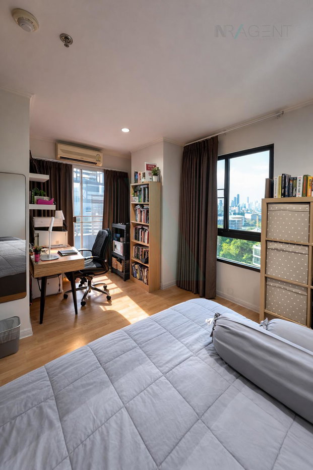 รูป 🚩 ขายคอนโด ลุมพินี วิลล์ สุขุมวิท 77 อาคาร 1 ชั้น 12A 2 ห้องนอน ขนาด 60 ตรม ใกล้ BTS อ่อนนุช - รูปที่ 8/8