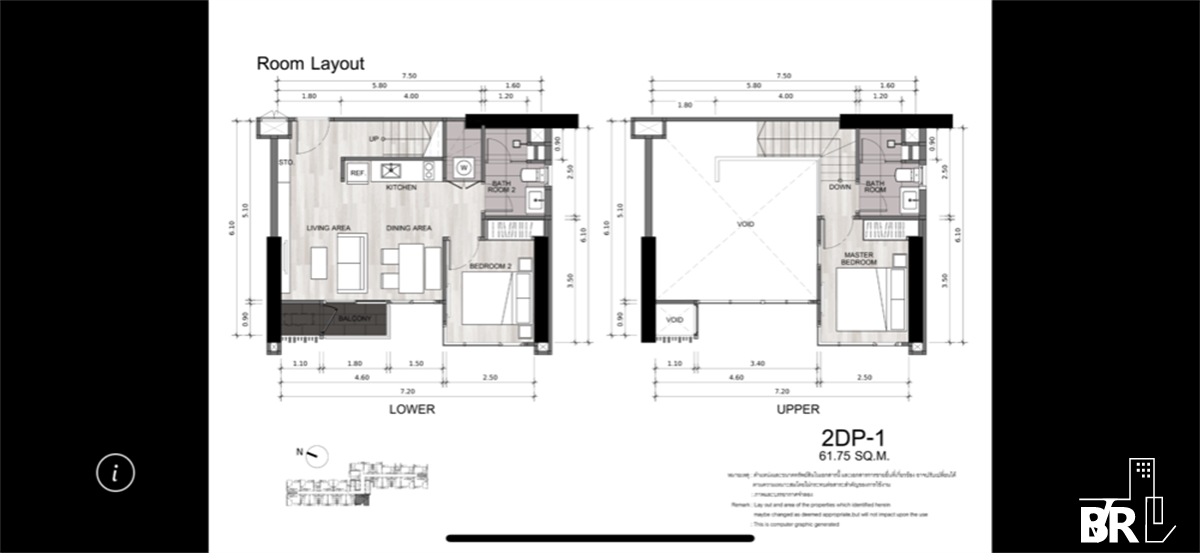 รูป ขนของย้ายเข้าได้ทันที เดอะ ไลน์ สุขุมวิท 101 ใกล้ BTS สถานีปุณณวิถี - รูปที่ 6/9