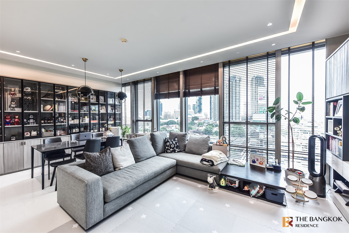 รูป เดอะ แบงค็อค สาทร ใกล้ BTS สถานีสุรศักดิ์ สะดวกสบายกับไลฟ์สไตล์สุด Luxury - รูปที่ 3/10