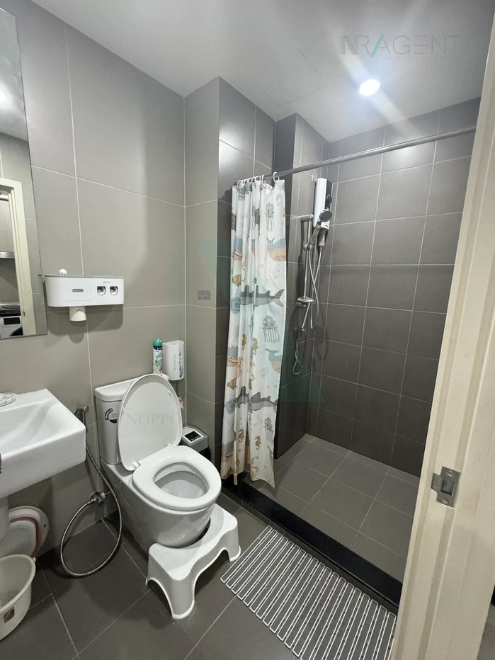 รูป 🎉 ขายคอนโด เอลลิโอ สาทร-วุฒากาศ อาคาร A ชั้น 8 1 ห้องนอน ขนาด 35 ตรม ใกล้ The Quarter วุฒากาศ - รูปที่ 7/8