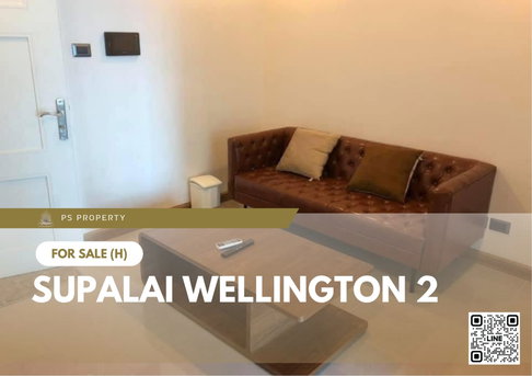 Urgent sale! 📍 Supalai Wellington 2 📍 Fully furnished and equipped with appliances. Conveniently located near MRT Thailand Cultural Centre station.