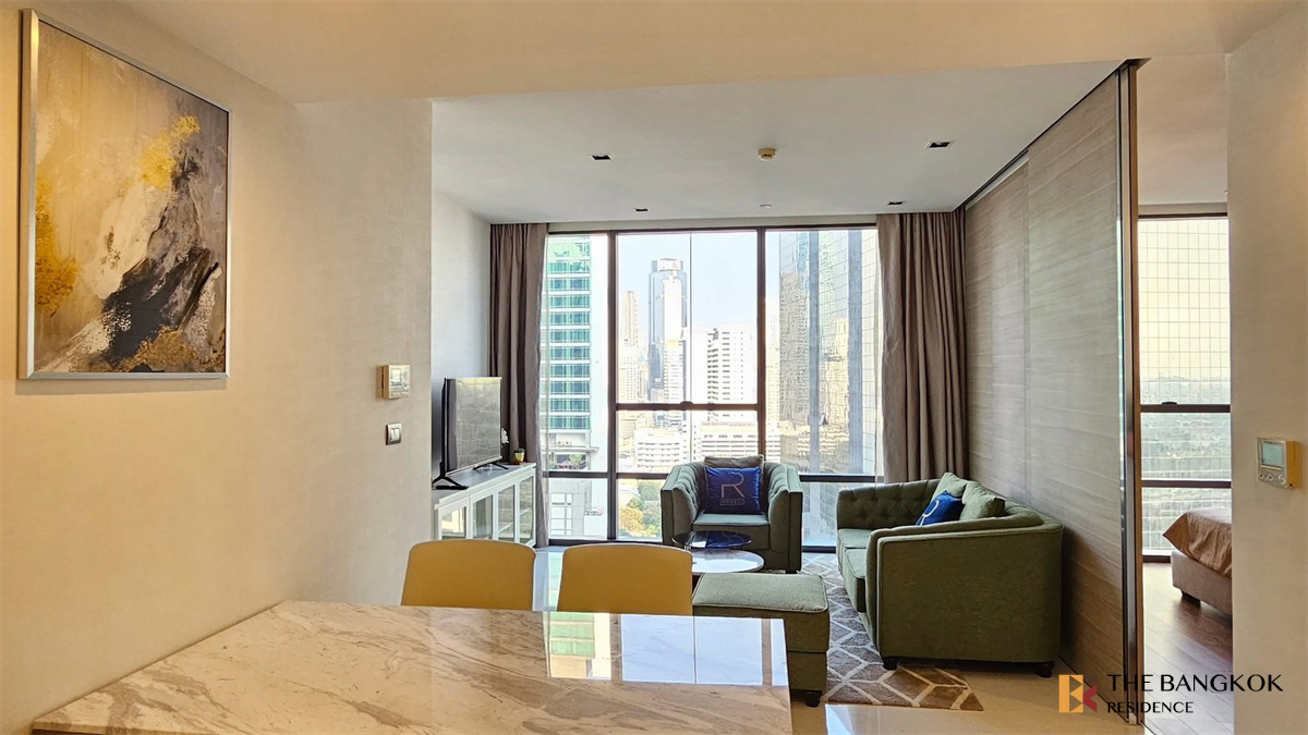 รูป เดอะ แบงค็อค สาทร ใกล้ BTS สถานีสุรศักดิ์ ห้องสวย สภาพดี - รูปที่ 6/10