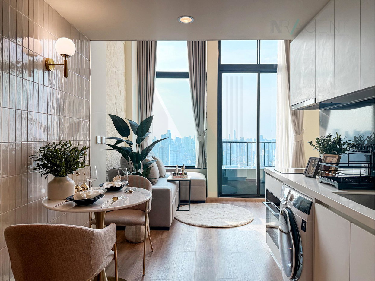 รูป 📌 ขายคอนโด โนเบิล ฟอร์ม ทองหล่อ อาคาร 1 ชั้น 39 Duplex ขนาด 50 ตรม ใกล้ BTS ทองหล่อ - รูปที่ 5/8