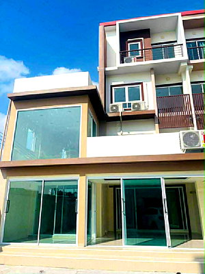 เช่าโฮมออฟฟิศ สนามบินสุวรรณภูมิ : ให้เช่า โฮมออฟฟิศ อาคารพาณิชย์ โครงการปรัชญาบิซโฮม ลาดกระบัง Pradya Biz Home Onnut-Suvarnabhumi