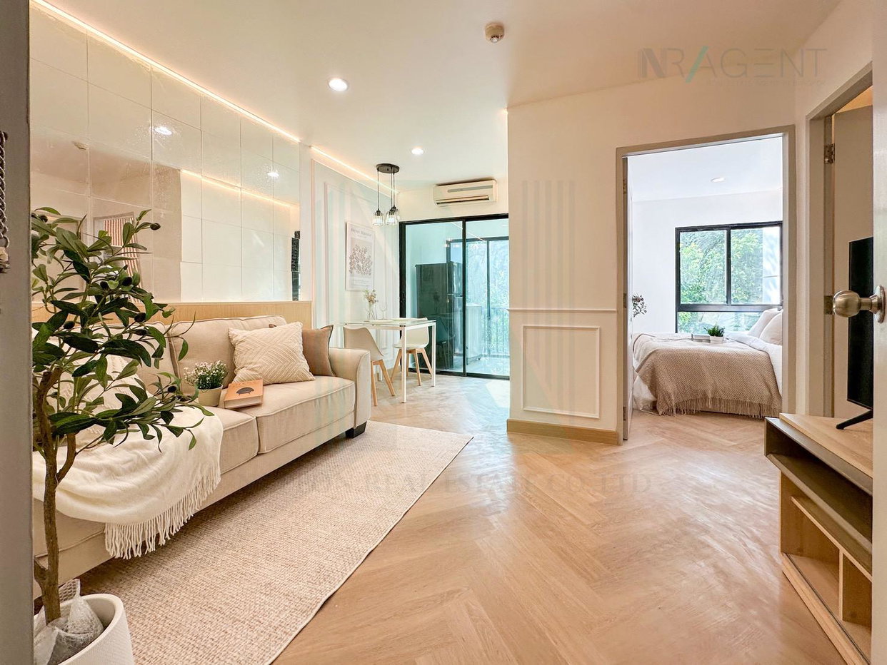 รูป 🚩 ขายคอนโด ไอ คอนโด สุขุมวิท 105 อาคาร 1 ชั้น 4 1 ห้องนอน ขนาด 31 ตรม ใกล้ โรงเรียนลาซาลกรุงเทพ - รูปที่ 2/8