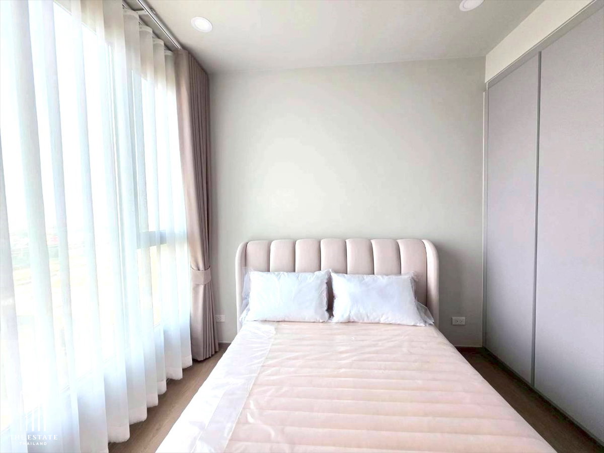 รูป For rent Whizdom The Forestias (Destinia) ห้องบิวท์อินครบ โทนอบอุ่น โปร่งรับแสง พร้อมวิวพาโนรามาเมืองและสีเขียว @50,000 Baht - รูปที่ 4/13