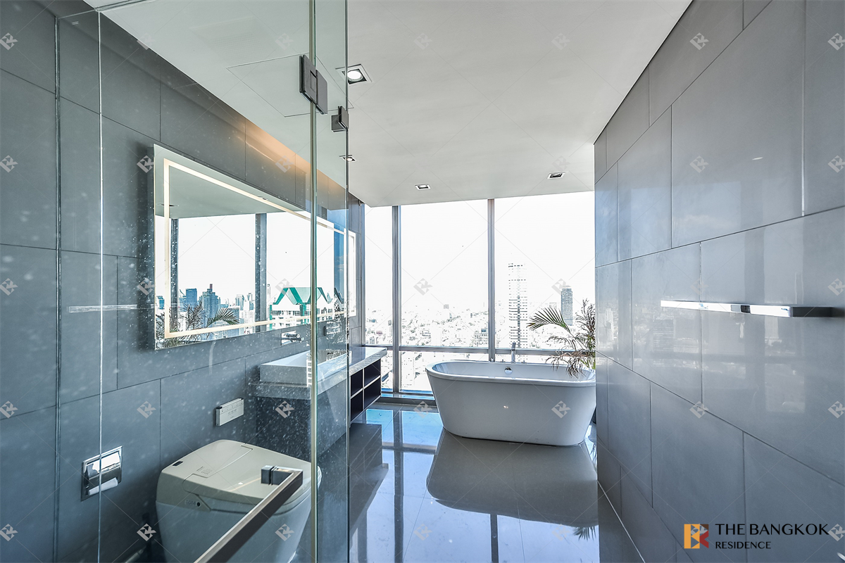 รูป คอนโด Luxury พร้อมอยู่บนทำเลที่ดีที่สุด เดอะ แบงค็อค สาทร ใกล้ BTS สถานีสุรศักดิ์ - รูปที่ 4/10