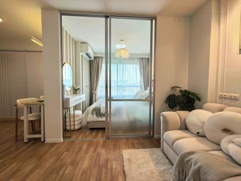 🎉 For Sell Condo LUMPINI VILLE ONNUT - LAT KRABANG 2 Building C, Floor 3,1 bed room, Room size 23 sqm