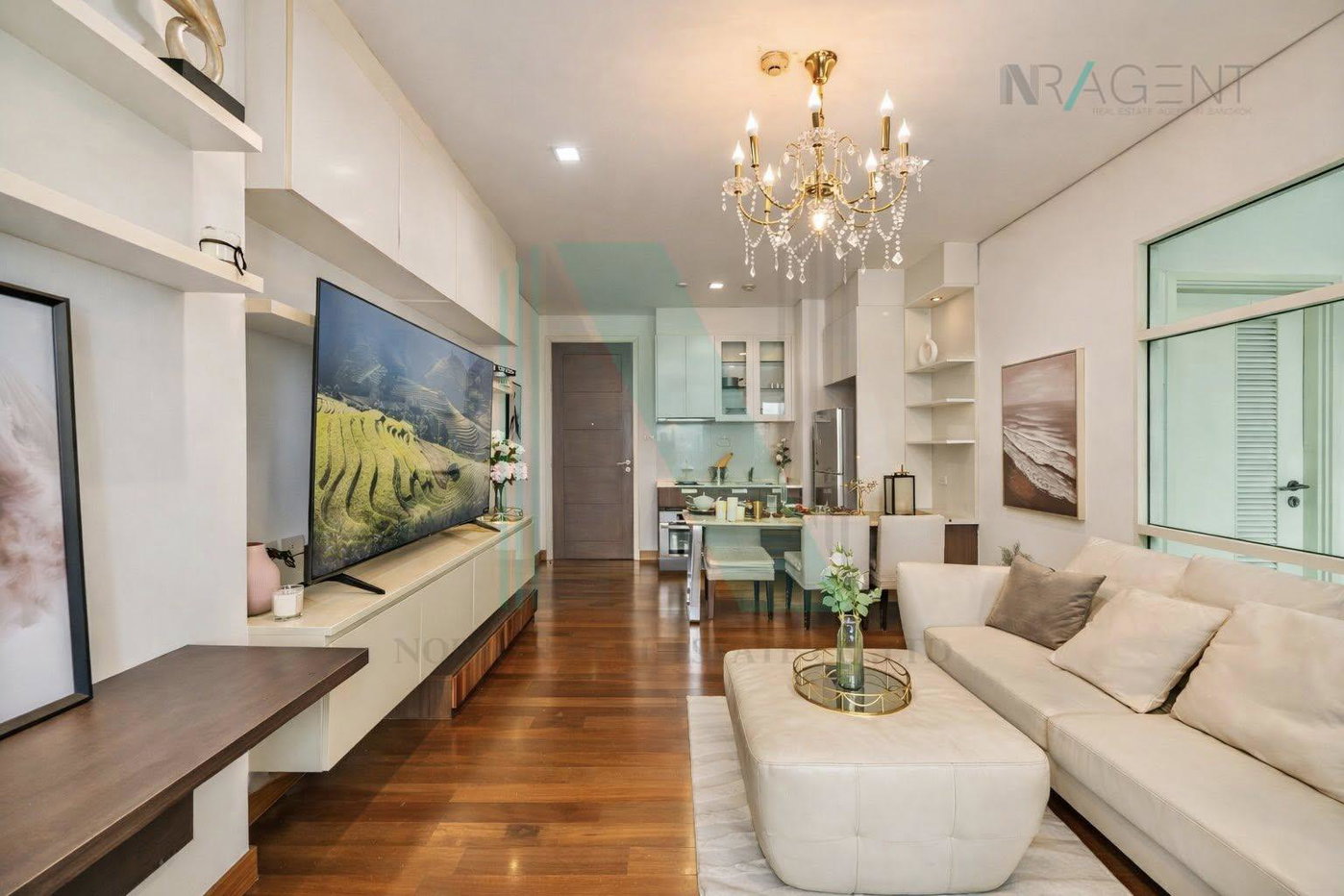 รูป 🚩 ขายคอนโด ไอวี่ ทองหล่อ อาคาร 1 ชั้น 21 1 ห้องนอน ขนาด 50 ตรม ใกล้ Maxvalu Tanjai - รูปที่ 2/8