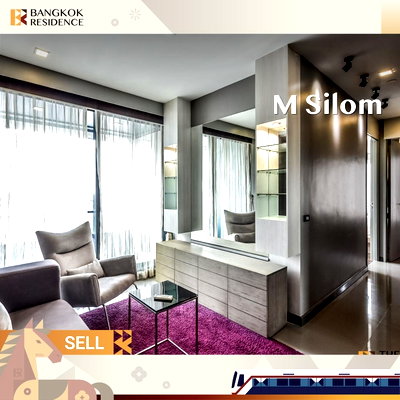 Condos for sale : ❤️‍🔥 Condo for Sale M Silom near BTS Chong Nonsi - Stunning Fully Furnished Unit Great Price Ready to Move In