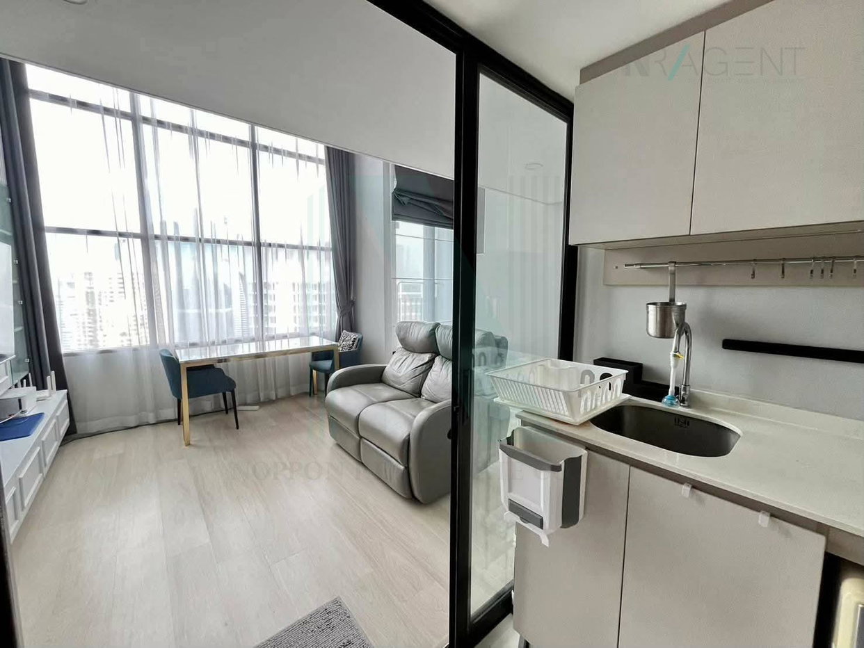 รูป 🔺 ขายคอนโด ไนท์บริดจ์ ไพร์ม สาทร อาคาร 1 ชั้น 40 Duplex ขนาด 38 ตรม ใกล้ Empire Tower - รูปที่ 6/8