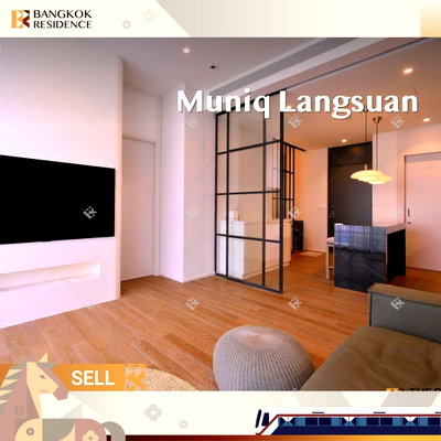 Condos for sale : 💎 Condo for Sale Muniq Langsuan near BTS Chidlom  🌳 Lumpini Park View | Premium Unit | Prime Langsuan Location