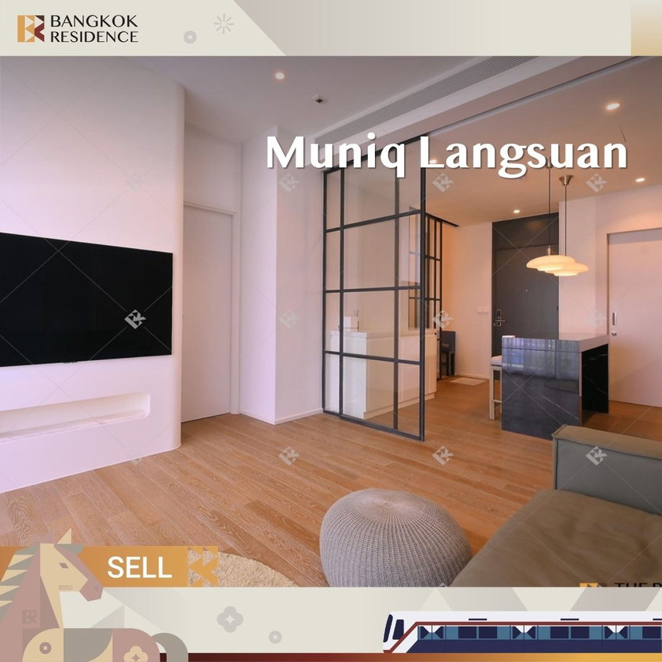 รูป 💎 ขายคอนโด Muniq Langsuan ใกล้ BTS ชิดลม - 🌳 วิวสวนลุมพินี ห้องสวยพรีเมียม | ใจกลางหลังสวน  - รูปที่ 1/14